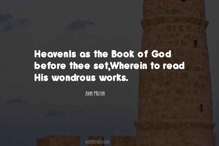 Quotes About The Works Of God #424424