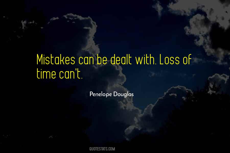 Quotes About Time Loss #17808