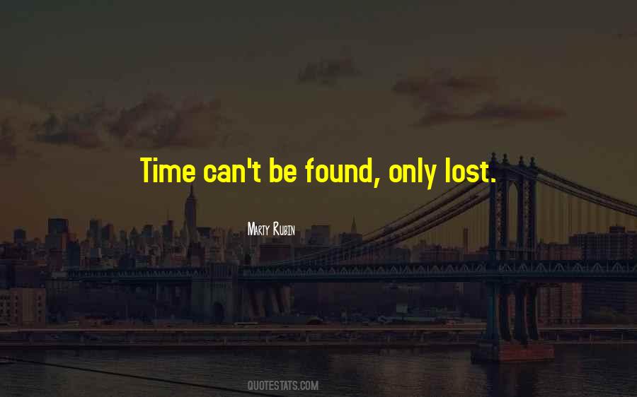 Quotes About Time Loss #3084
