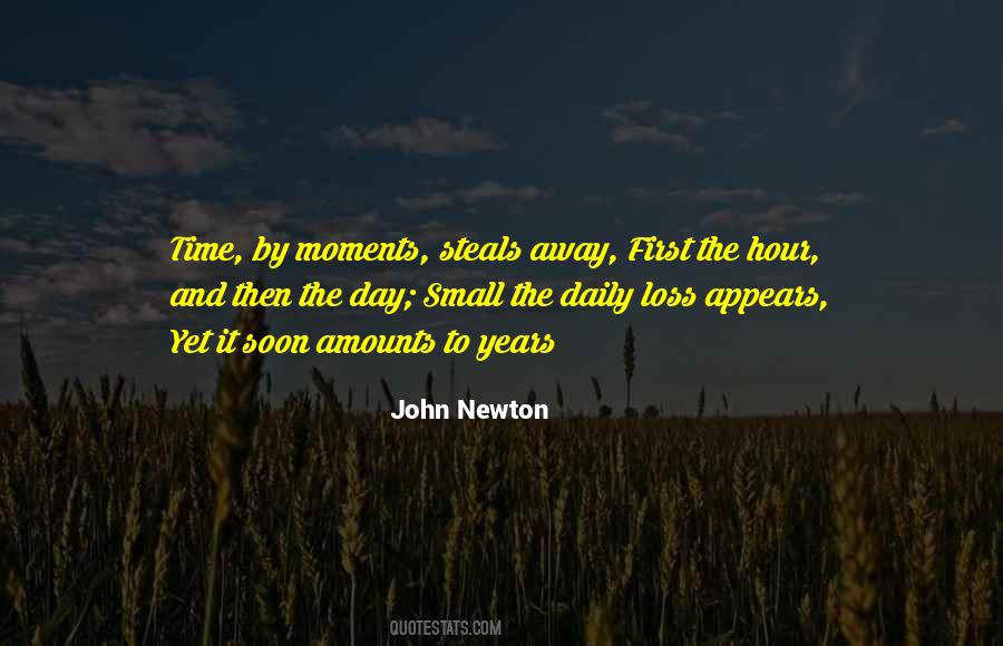 Quotes About Time Loss #445852