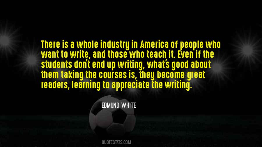 Writing Courses Quotes #531174