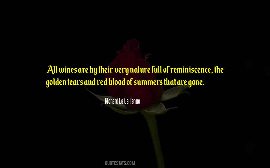 Quotes About Blood Red #664057 Quotes About Blood Red #664057