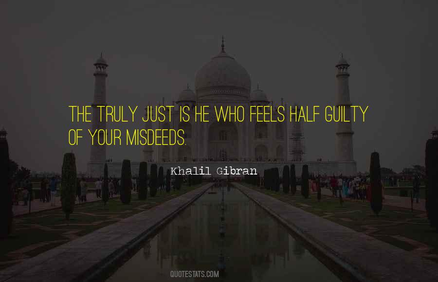 Quotes About Misdeeds #690882