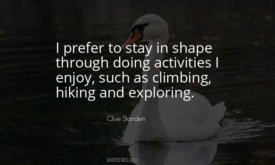 Quotes About Hiking #497631