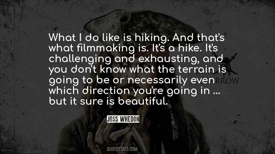 Quotes About Hiking #536421