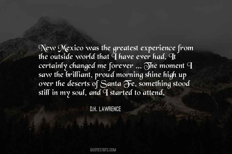 Quotes About Santa Fe New Mexico #1664652