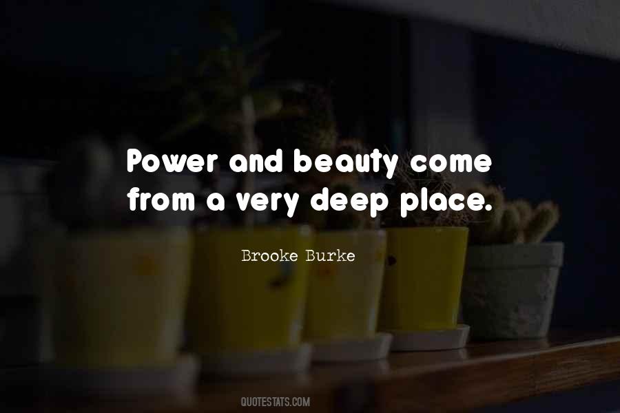 Deep Beauty Quotes #105481