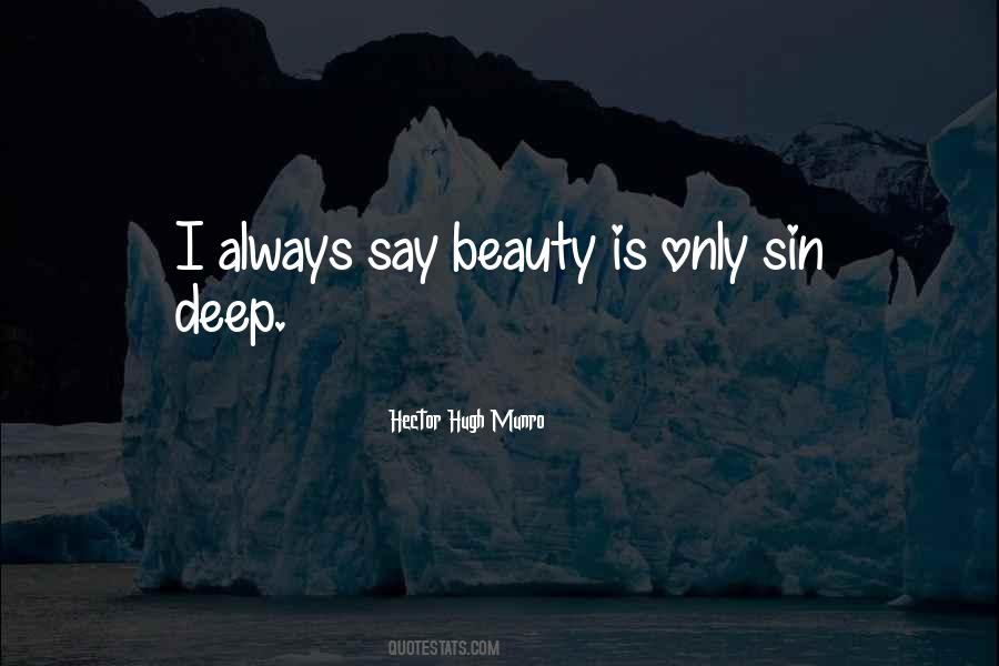 Deep Beauty Quotes #593403
