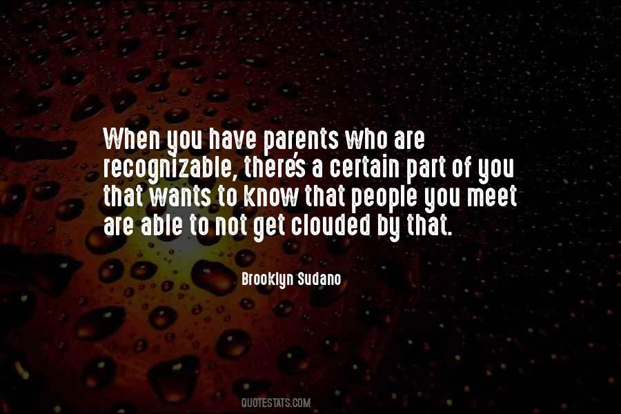 Quotes About Parents Know Best #33134