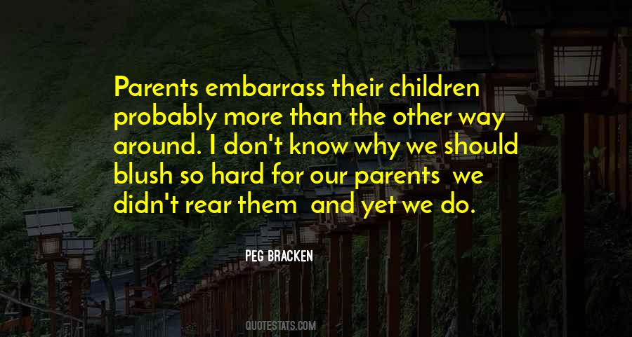 Quotes About Parents Know Best #39069