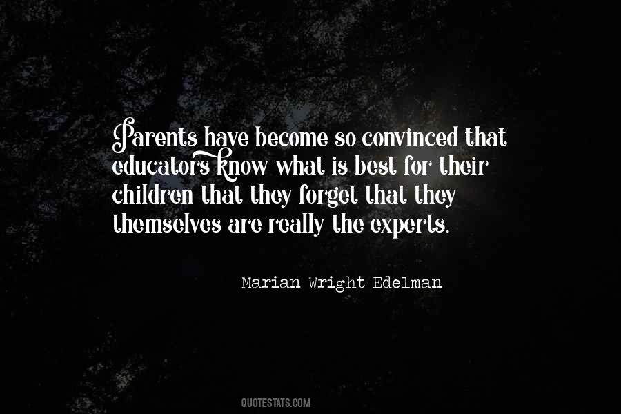 Quotes About Parents Know Best #635246