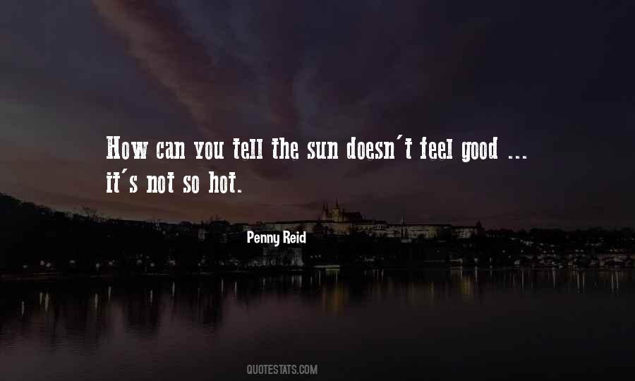 Hot Sun Quotes #752412