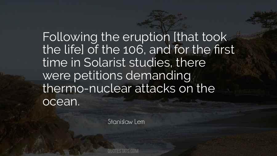 Quotes About Eruption #1694560