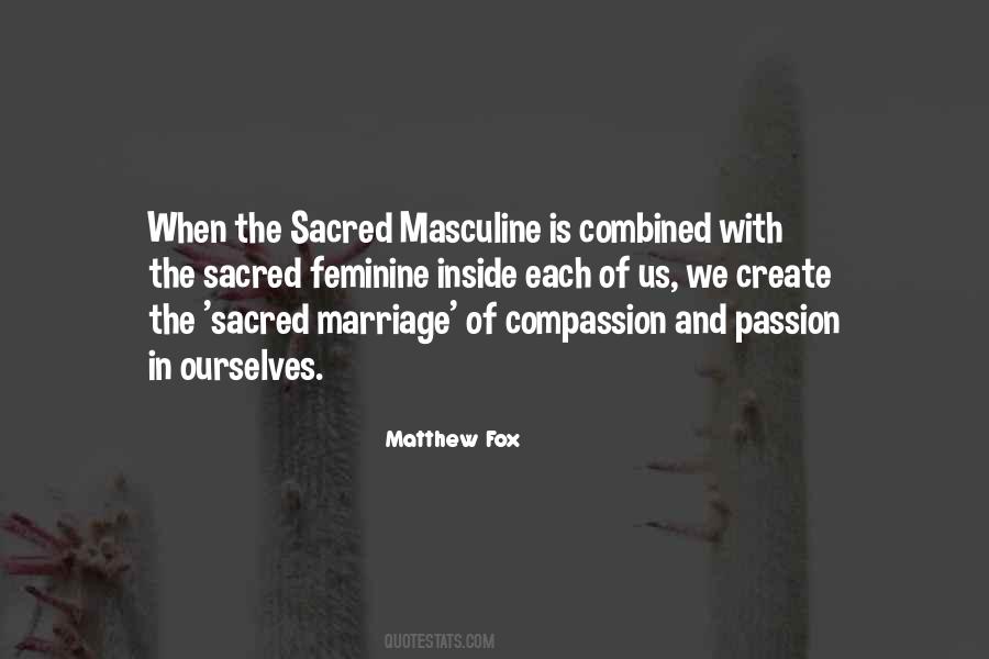 Quotes About Sacred Feminine #904141