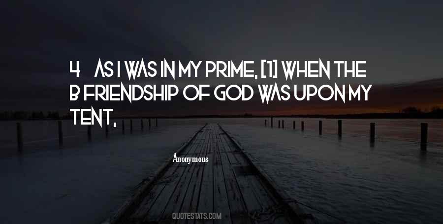In My Prime Quotes #1272471
