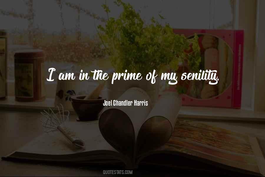 In My Prime Quotes #1646053