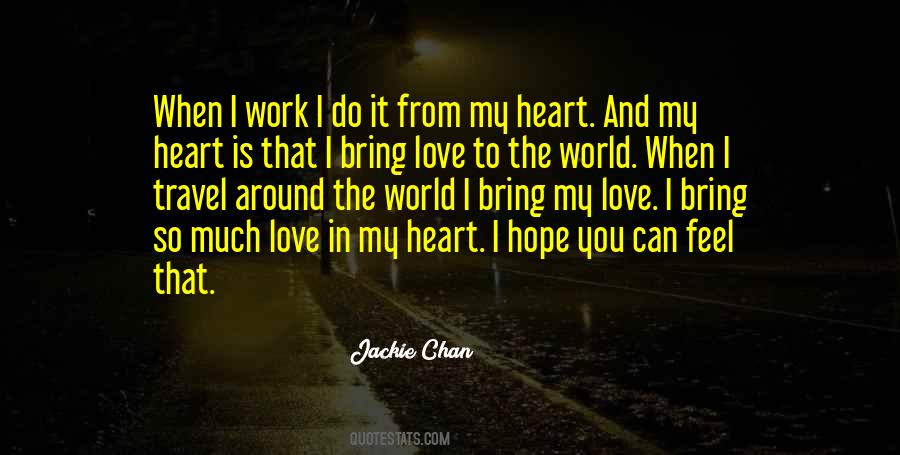 Quotes About Love Around The World #273725