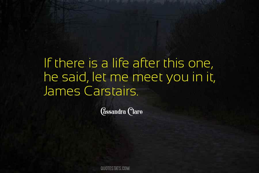 Quotes About James Carstairs #1537113