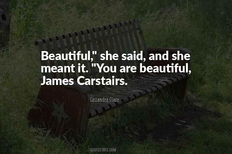 Quotes About James Carstairs #51596