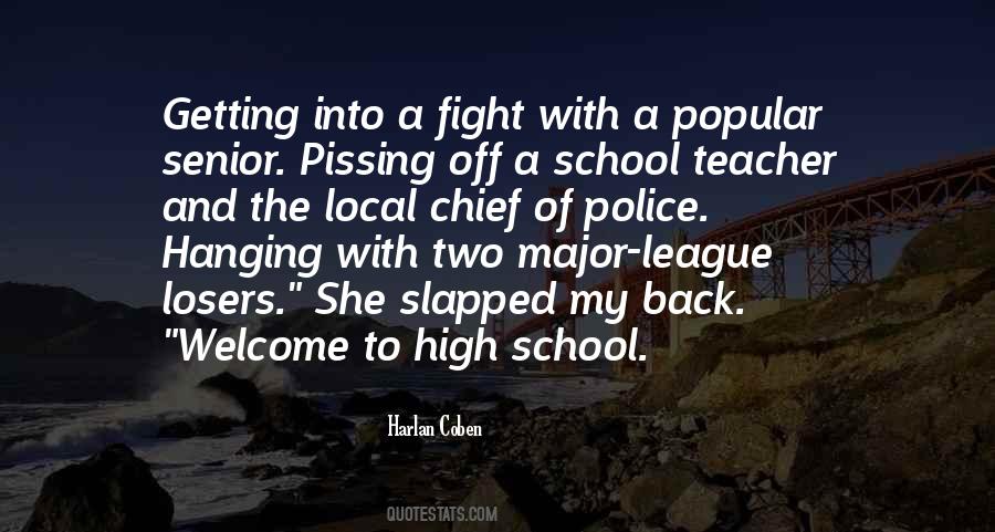 Fight Back To School Quotes #1625500