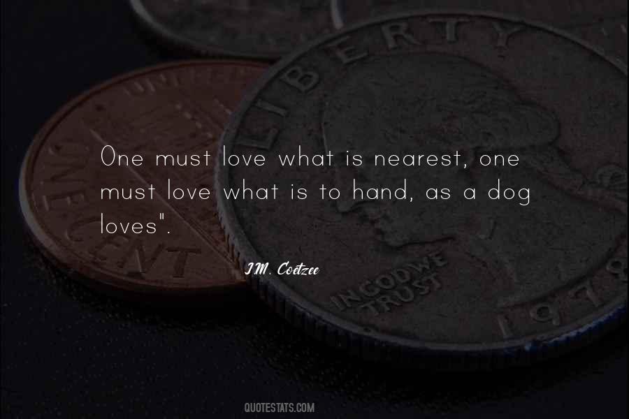 Hand One Quotes #22179