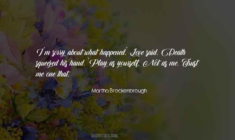 Hand One Quotes #26621