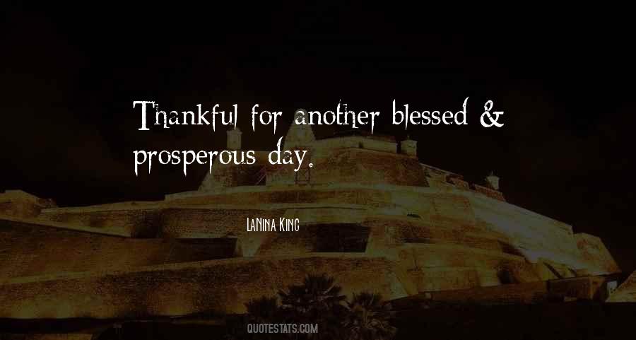 Quotes About Thankful And Blessed #1838986