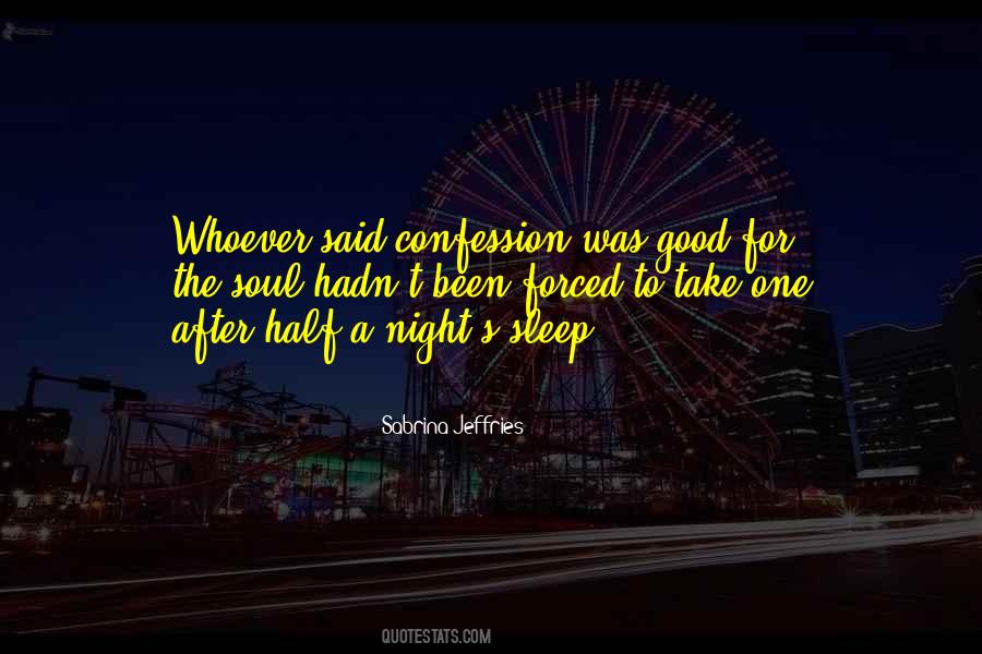 Quotes About A Good Night's Sleep #1287435