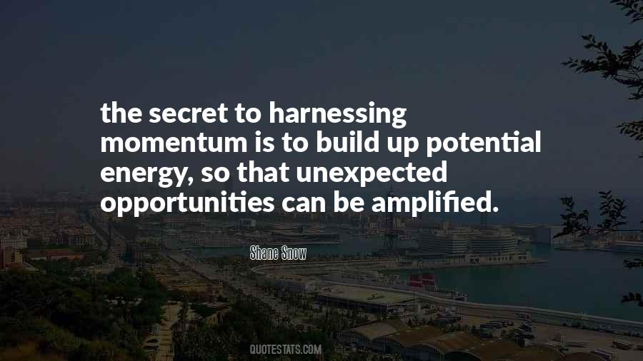 Quotes About Unexpected Opportunities #603651