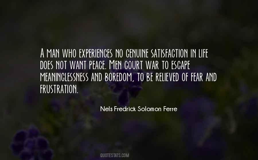 Frustration Fear Quotes #1821338