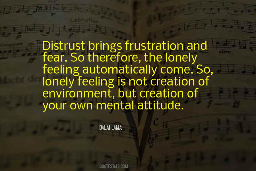 Frustration Fear Quotes #239275