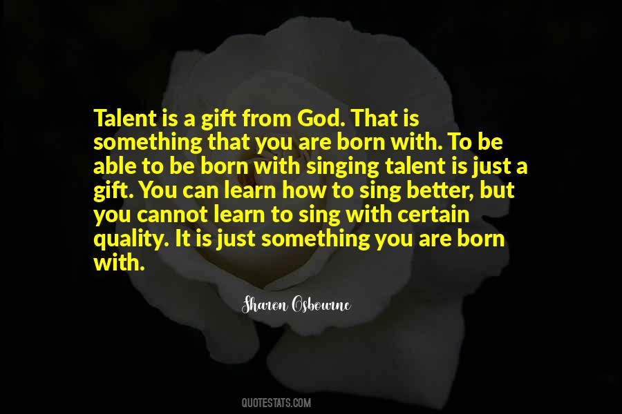 Quotes About Singing For God #287241