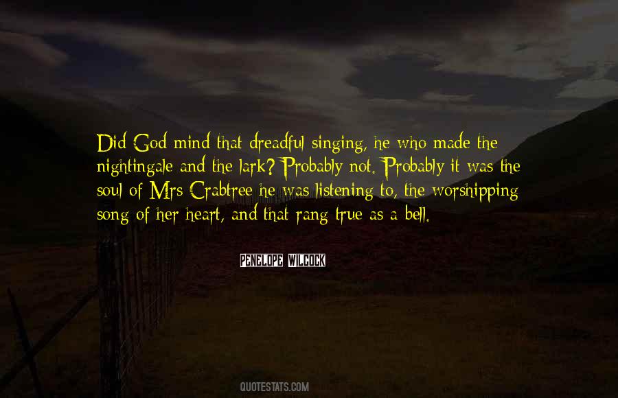 Quotes About Singing For God #796299