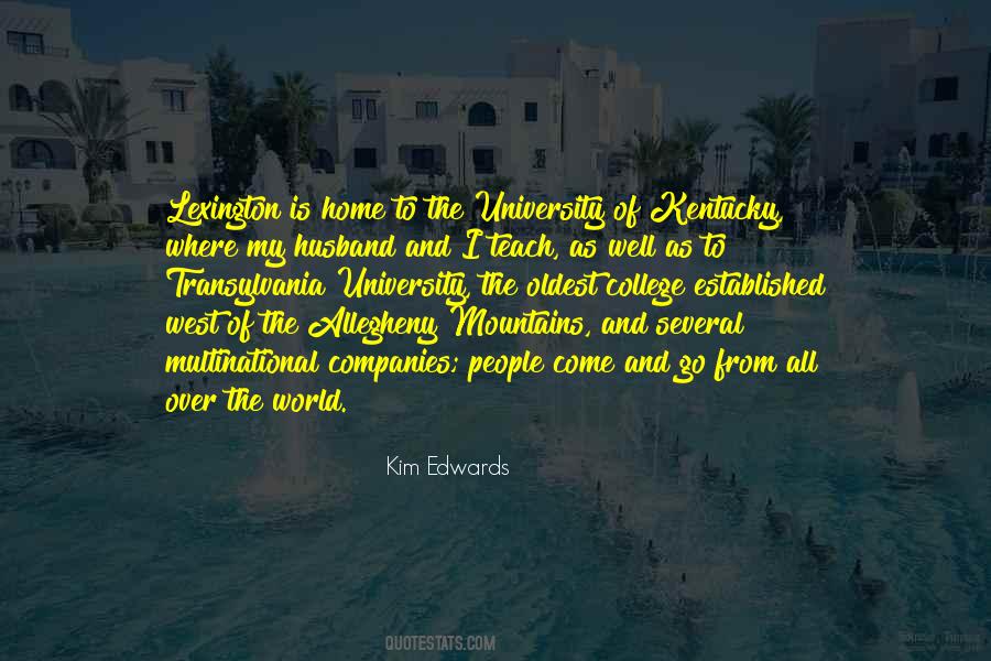 Quotes About University Of Kentucky #1490922