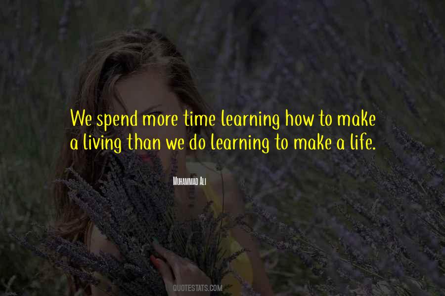 Quotes About Time Learning #1727760