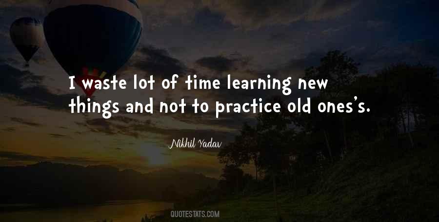 Quotes About Time Learning #1767831