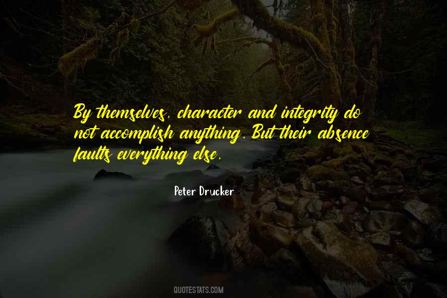 Quotes About Integrity And Character #1214353