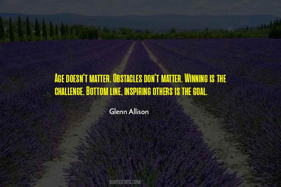 Goal Line Quotes #651960