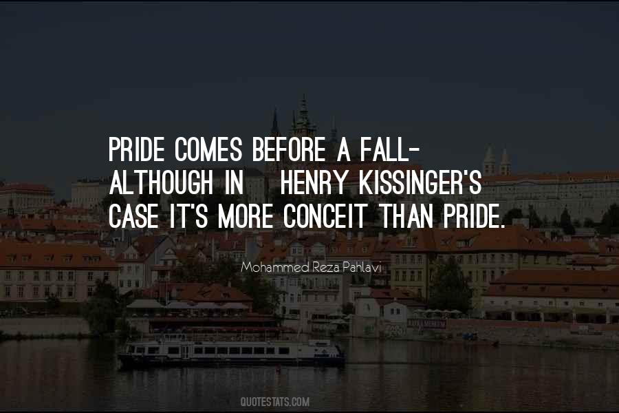 Quotes About Pride Comes Before A Fall #1688261