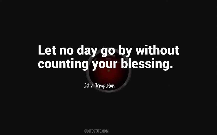 Quotes About Each Day Is A Blessing #300846