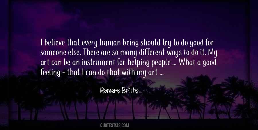 Being Good People Quotes #241204