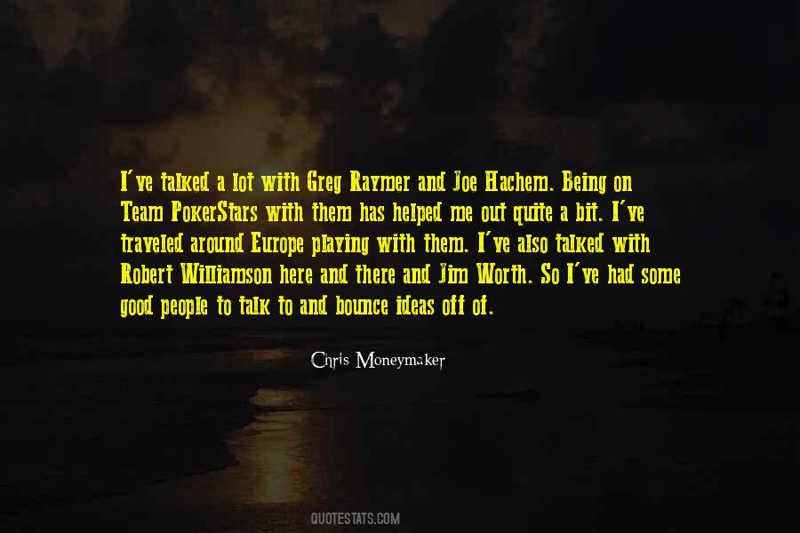 Being Good People Quotes #278027