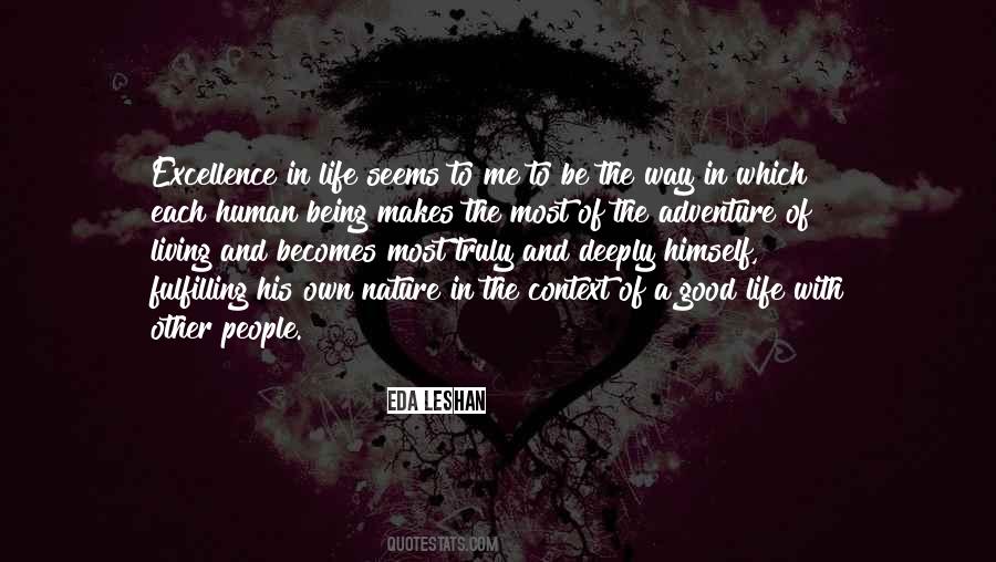 Being Good People Quotes #326228