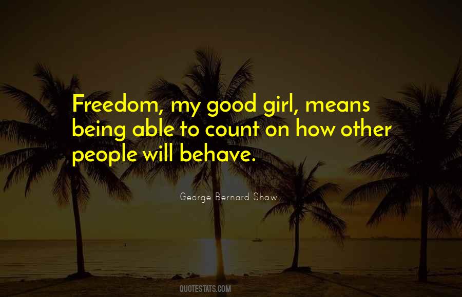 Being Good People Quotes #378673