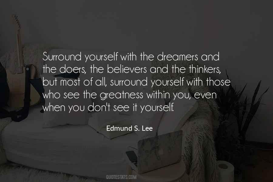 Quotes About Dreamers And Doers #1279437