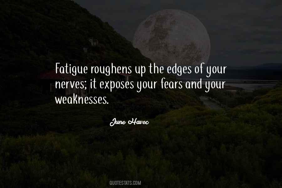 Quotes About Weaknesses #1222449