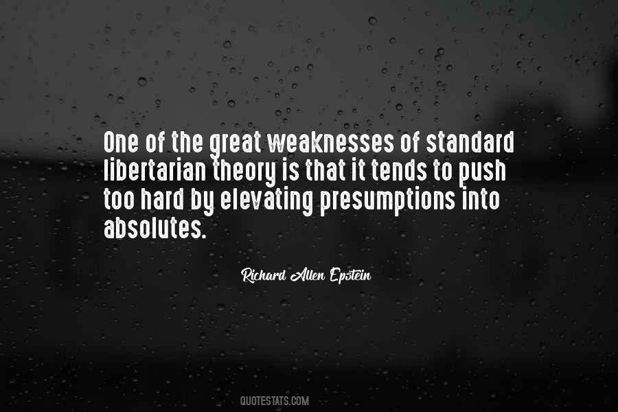 Quotes About Weaknesses #1264243