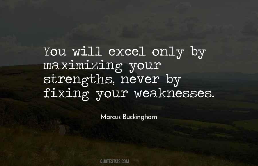 Quotes About Weaknesses #1276079