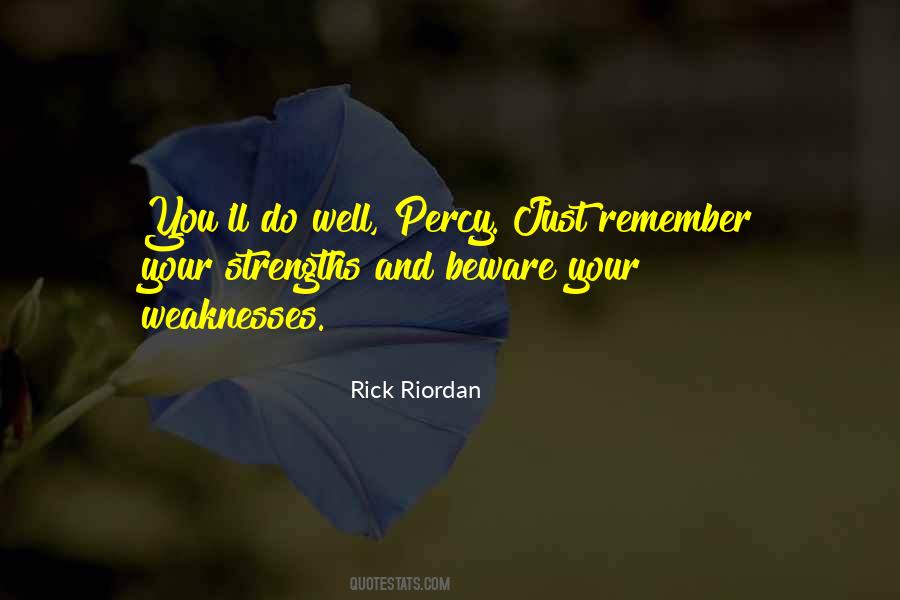 Quotes About Weaknesses #1335042