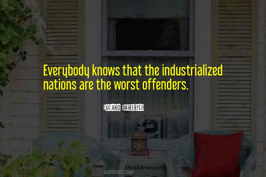 Quotes About Offenders #1107966